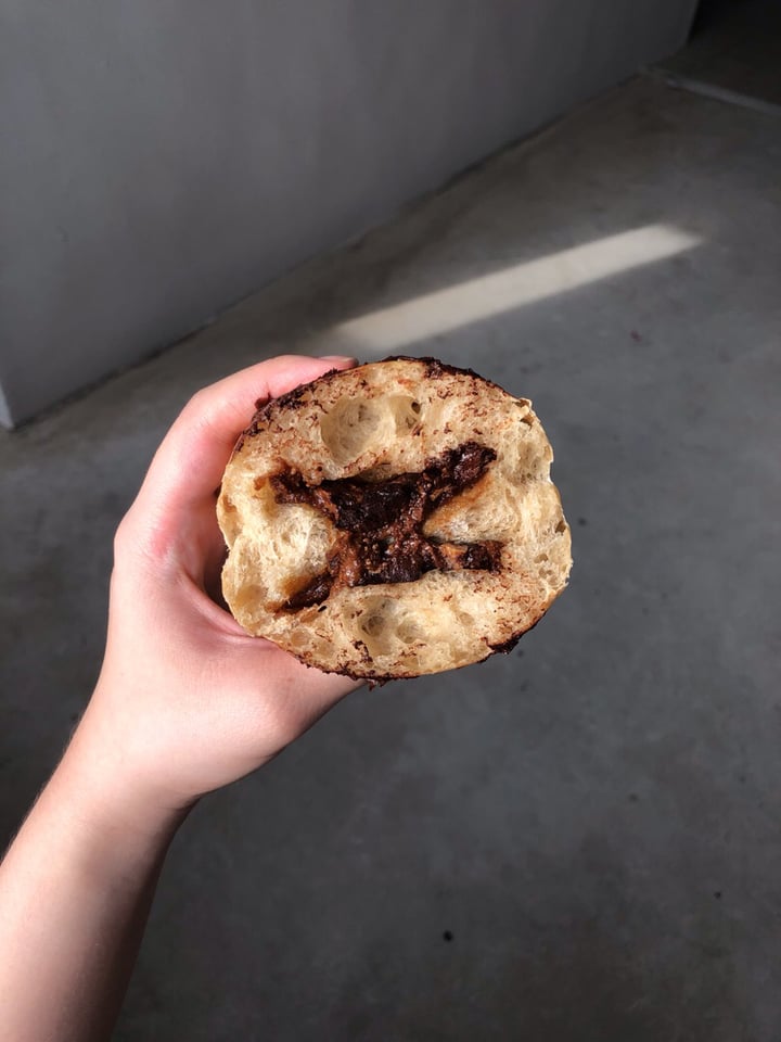 photo of Slow Bakes Hazelnut Chocolate Bun shared by @peasfulpea on  18 May 2019 - review