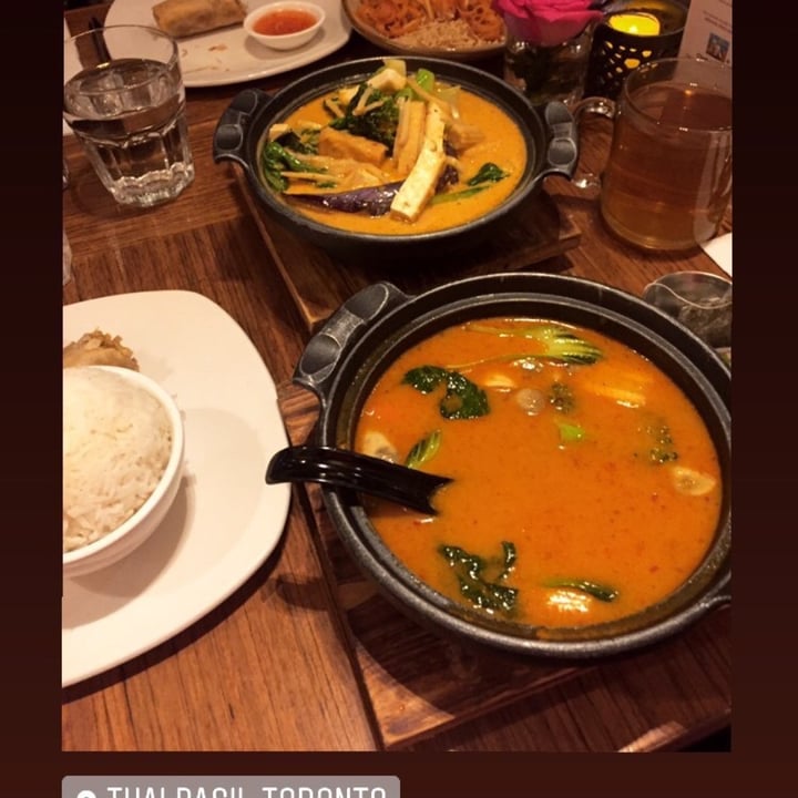 photo of Thai Basil (Toronto Downtown) Tom Yum Soup shared by @cynlennox on  05 Jun 2020 - review