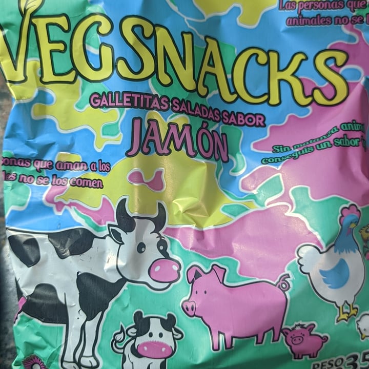 review photo of Un Rincón Vegano Vegsnacks Galletas Saladas sabor Jamon shared by @claudio34 on 14 Jan 2022 - review
