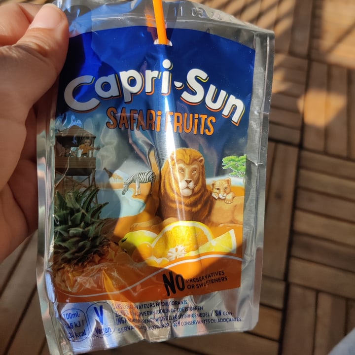 photo of Capri-Sun Safari fruits shared by @enkelvegan on  03 Jun 2021 - review