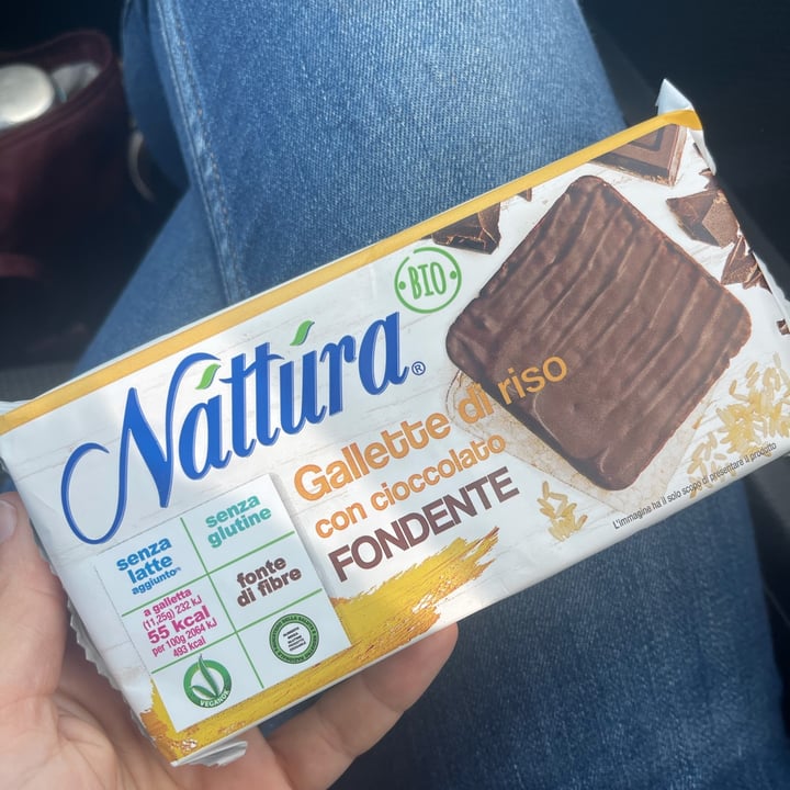 photo of Nattura Gallette Di Riso Al Cioccolato Fondente shared by @loveg on  20 Nov 2022 - review