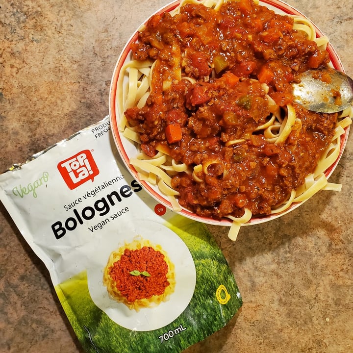 photo of Top La! bolognese vegan shared by @courage-and-a-brick on  21 Aug 2022 - review
