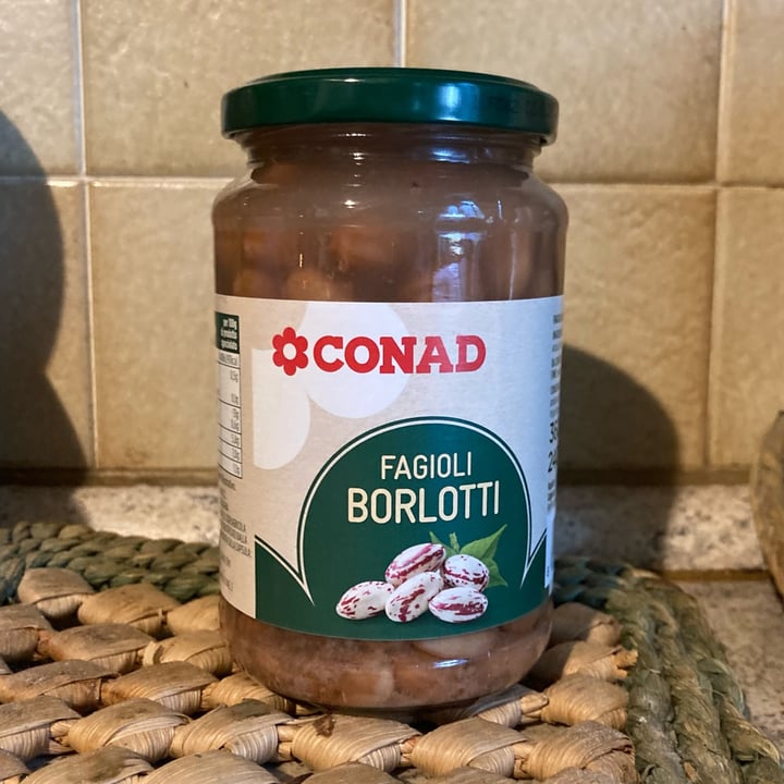 photo of Conad fagioli borlotti in vasetto shared by @cillador on  10 Apr 2022 - review