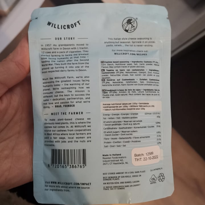 review photo of Willicroft This Is Not Grated Cheese shared by @yana1996 on 04 Dec 2021 - review