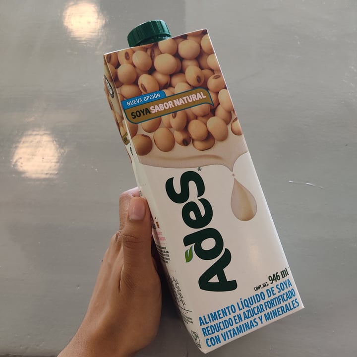 photo of Ades Alimento líquido de soya sabor natural shared by @asshinfuran on  29 Sep 2021 - review