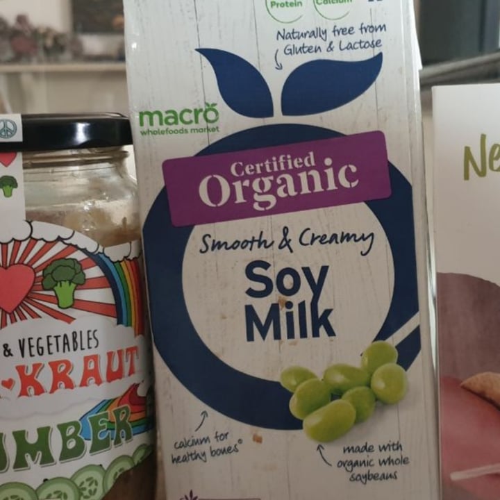 photo of Macro Wholefoods Market Smooth & Creamy Soy Milk shared by @zigzag on  30 Aug 2020 - review
