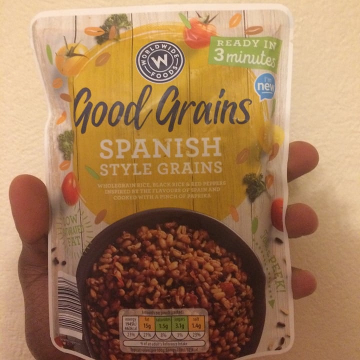 photo of Worldwide foods Good Grains Spanish Style Grains shared by @luke37 on  26 Dec 2020 - review