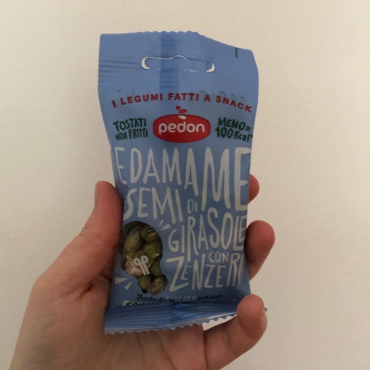 photo of Pedon Edamame, semi di girasole e zenzero shared by @margheritabbb on  03 Apr 2022 - review