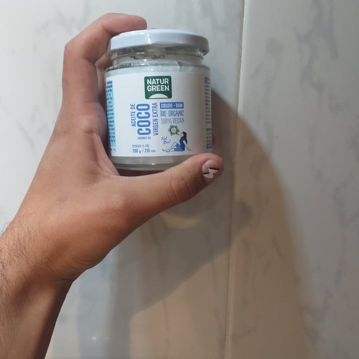 review photo of NATUR GREEN Aceite de coco shared by @enekuuus on 27 Nov 2020 - review