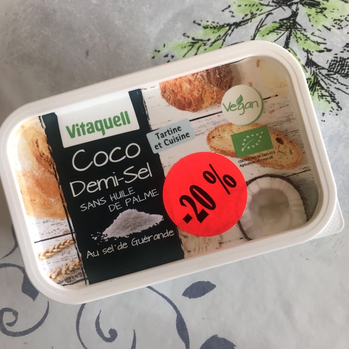 review photo of Vitaquell Coco demi sel shared by @pastrieselodie on 27 Nov 2020 - review