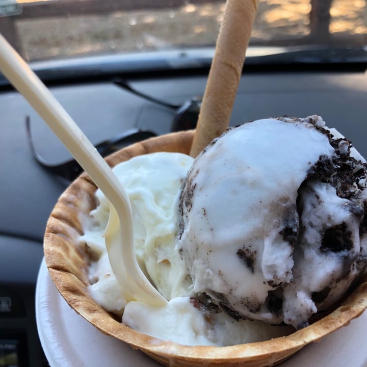 review photo of Idyllwild Ice Cream & Jerky Caramel Peanut Dairy Free Nice Cream shared by @vfree on 21 May 2020 - review