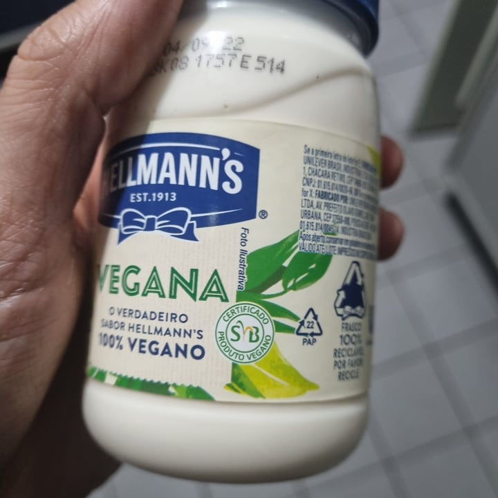 photo of Hellmann’s Hellman’s Vegan Mayonnaise shared by @danielvschneider on  22 Jan 2022 - review