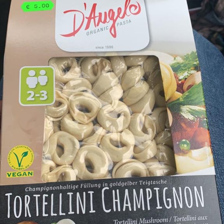 photo of D'Angelo Tortellini champignon shared by @monicagugu82 on  16 Feb 2022 - review