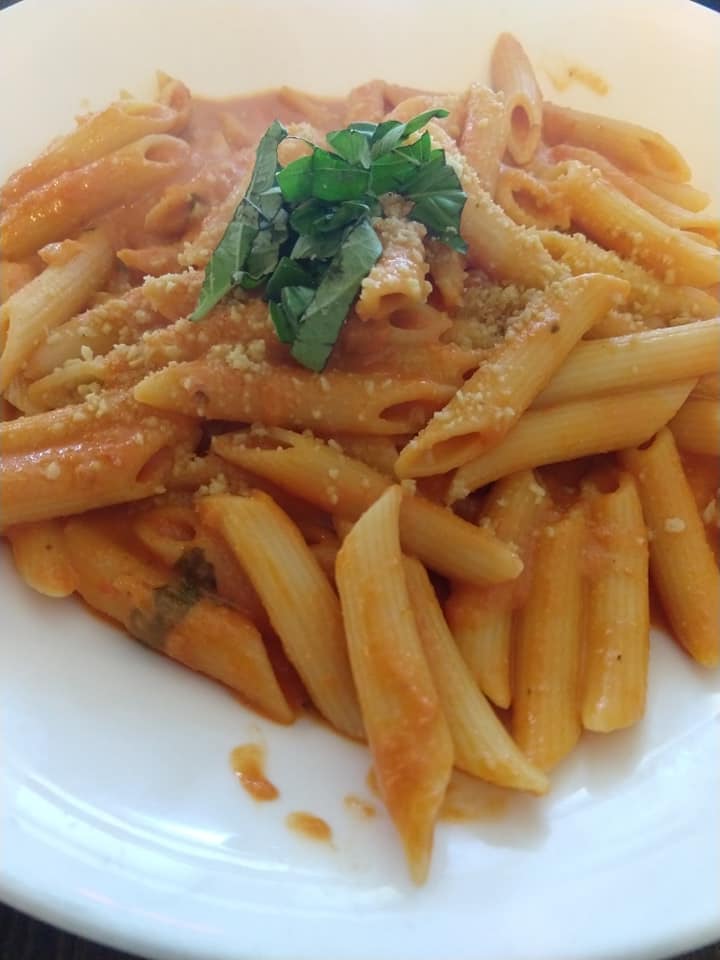 photo of 3 Brothers Vegan Cafe Penne alla vodka shared by @veganmd on  13 Dec 2019 - review