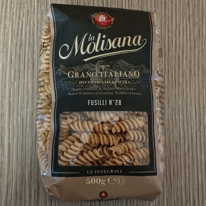 photo of La Molisana Fusilli Integrali N 28  shared by @lenavegan3646 on  30 Aug 2022 - review