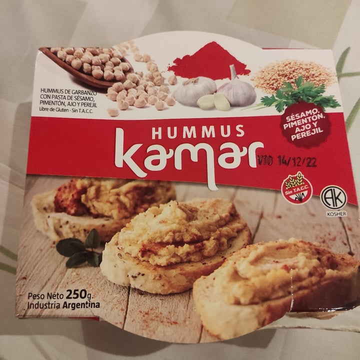 photo of Hummus Kamar Hummus shared by @manosdehadas70 on  12 Sep 2022 - review