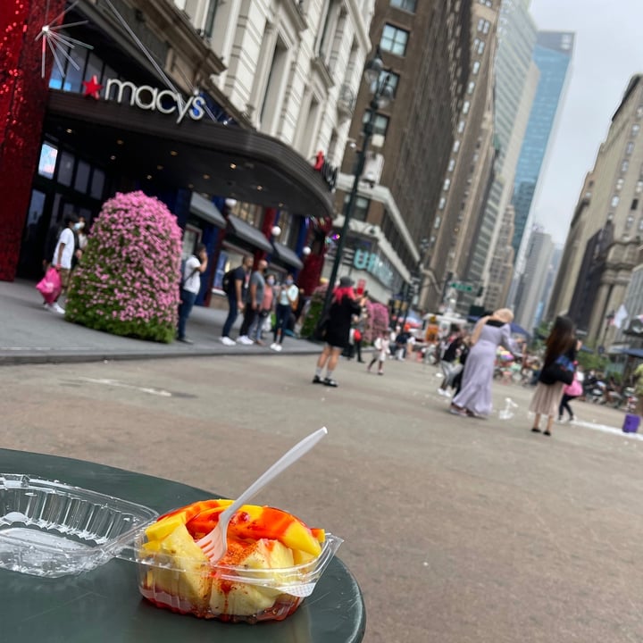 review photo of Chef Street Piña Y Mangos Con Chamoy shared by @ginahash on 26 Jul 2021 - review