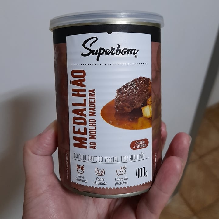 photo of Superbom Medalhão Ao Molho Madeira (Soy/Gluten Meat With Wooden Sauce) shared by @carolinamaf on  06 Jul 2021 - review