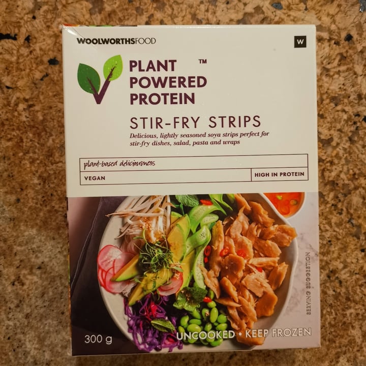 photo of Woolworths Food Plant Powered Protein Stir-Fry Strips shared by @fernabraham on  25 Nov 2020 - review