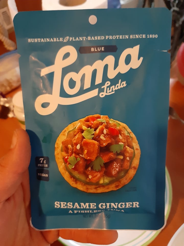 photo of Loma Linda Sesame Ginger Fishless Tuna shared by @nico-aguilera on  27 Feb 2020 - review