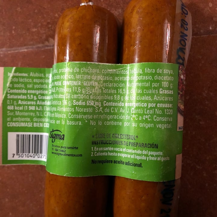 photo of San Rafael Chorizo vegetariano shared by @marybell on  22 Oct 2021 - review