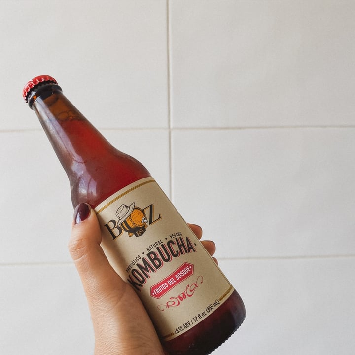 photo of BZ Kombucha Frutos del Bosque Kombucha shared by @theveganhopper on  30 Dec 2021 - review