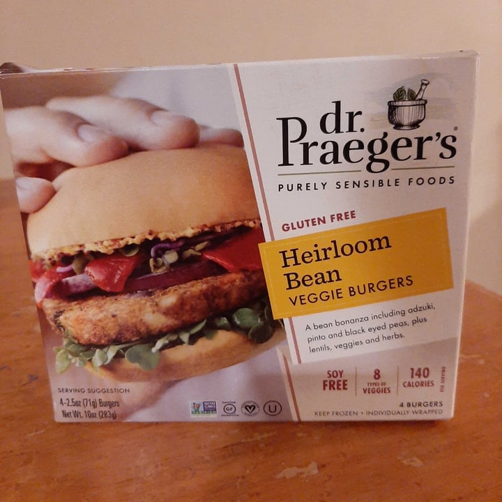 photo of Dr. Praeger's Heirloom Bean Veggie Burger shared by @mome2cb on  26 Nov 2020 - review