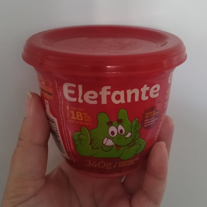 review photo of Elefante Extrato De Tomate shared by @natymadu on 12 May 2022 - review
