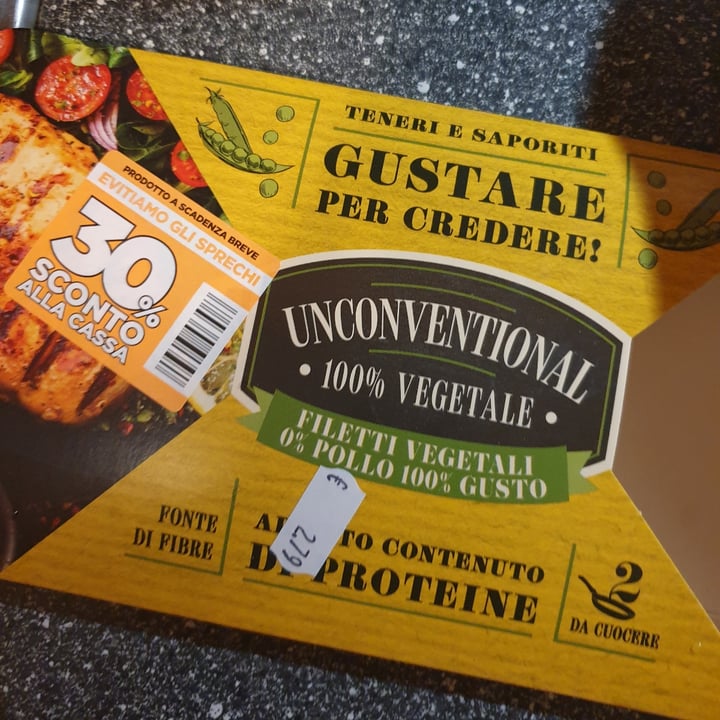 review photo of Unconventional Filetti Vegetali 0% Pollo 100% Gusto - Plant Based Fillet shared by @agnes96 on 01 Apr 2022 - review