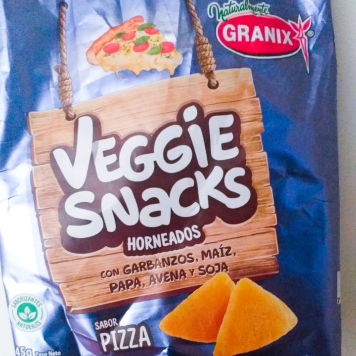 photo of Granix Veggie Snacks sabor Pizza shared by @mazaana on  03 Jun 2020 - review