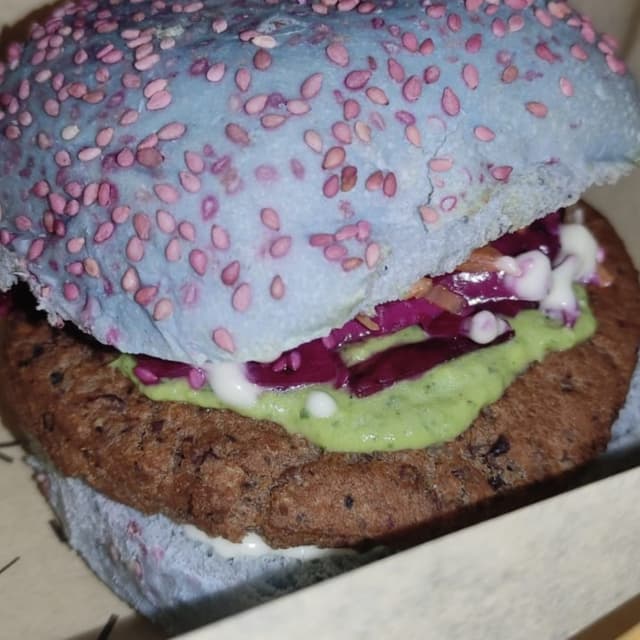 Photo du plat “Puffi burger”