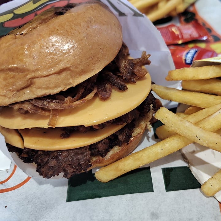 photo of JOY burgers Crispy Andy shared by @ericaterreros on  21 Nov 2022 - review