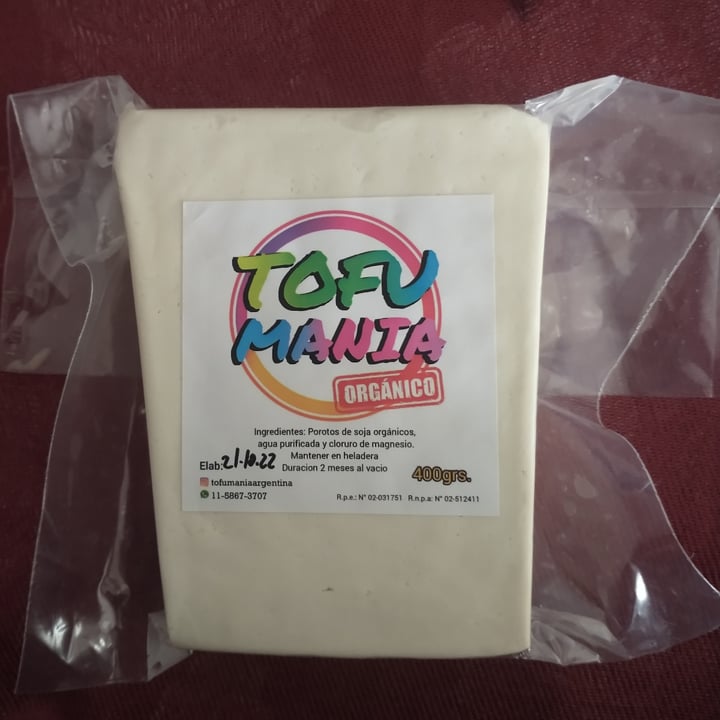 photo of Tofu Mania Tofu Firme shared by @woovegan on  23 Oct 2022 - review