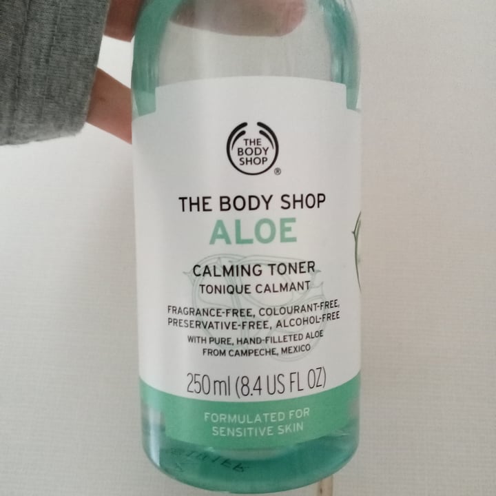 photo of The Body Shop Aloe Calming Toner shared by @fruitfulfig on  15 Aug 2020 - review
