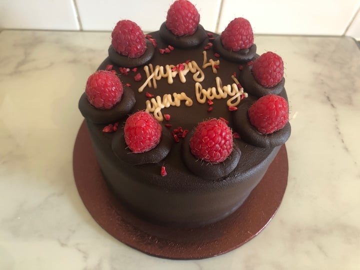review photo of Lola's Cupcakes Kings Cross Gluten Free Vegan Fudge Cake shared by @notavailable on 11 Mar 2020 - review