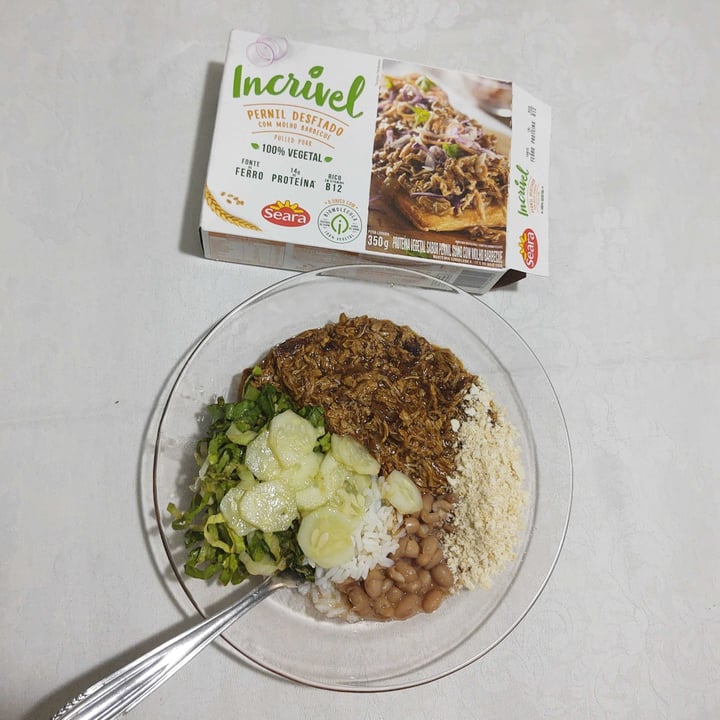 review photo of Seara Pernil Desfiado De Planta shared by @pazluzeamor2022 on 26 May 2022 - review
