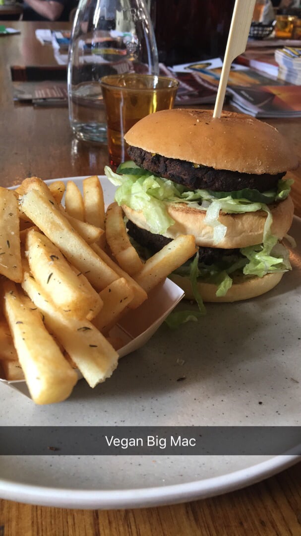 photo of The Vegie Bar Vegan Big Mac shared by @jeod123 on  01 Aug 2019 - review