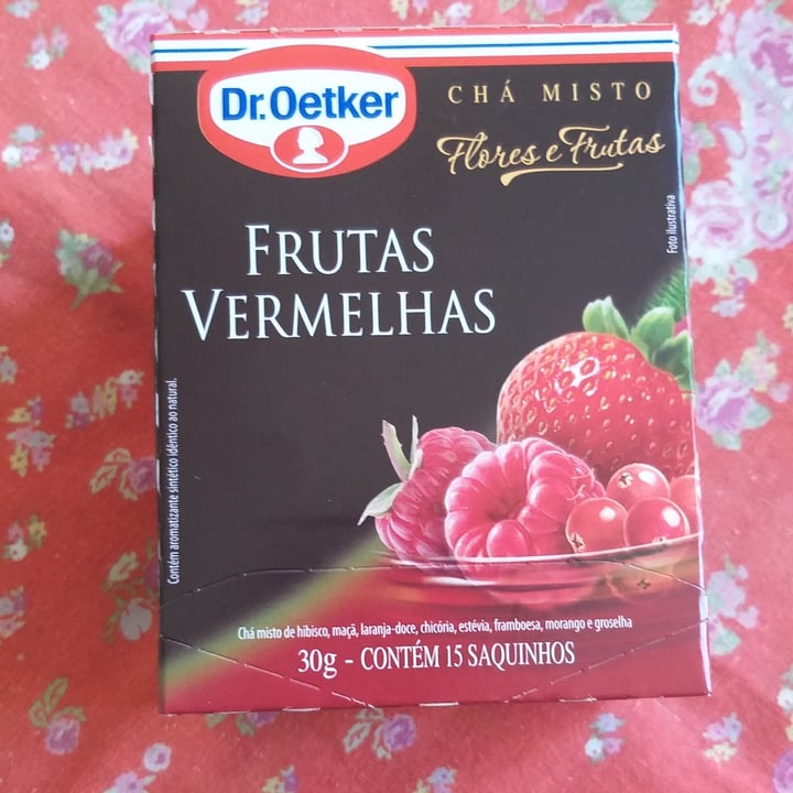 photo of Dr. Oetker Chá De Frutas Vermelhas shared by @corupasc on  27 Jun 2022 - review