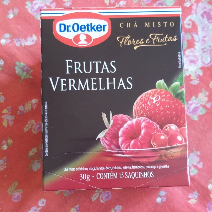 review photo of Dr. Oetker Chá De Frutas Vermelhas shared by @corupasc on 27 Jun 2022 - review