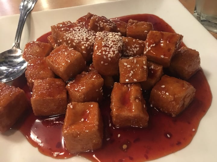 photo of Chili House Sesame Tofu shared by @lisseatsplants on  04 Aug 2019 - review