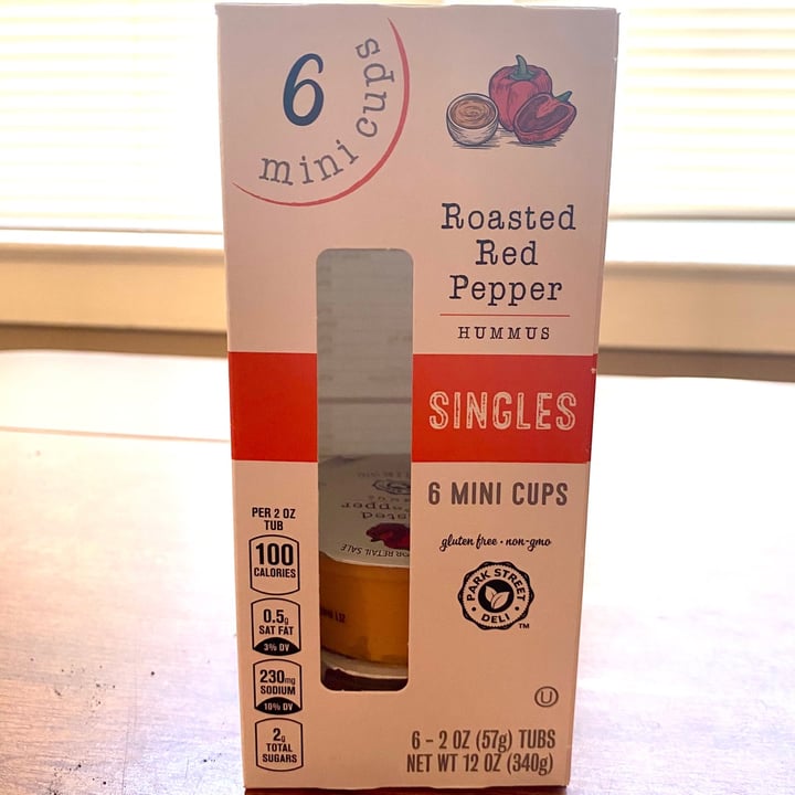 review photo of Park Street Deli Roasted Red Pepper Hummus Cups shared by @punzie0057 on 19 Apr 2021 - review