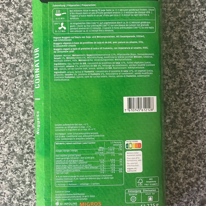 review photo of Cornatur Nuggets shared by @barbaralupusella on 13 Mar 2022 - review