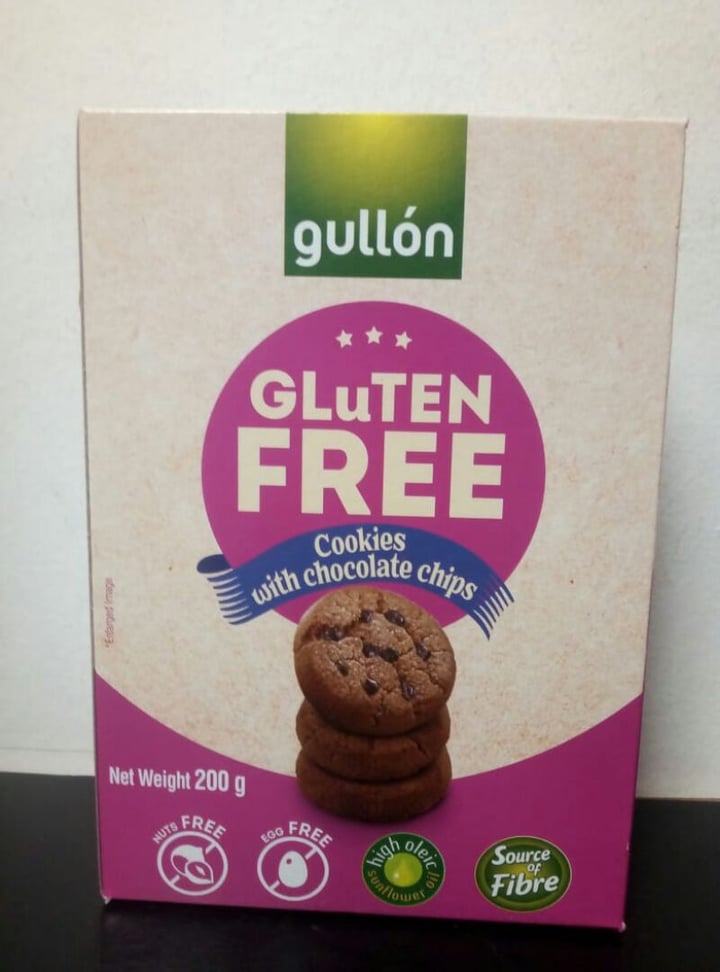 photo of Gullón Gluten Free Cookies with Chocolate Chips shared by @sjl on  10 Oct 2019 - review