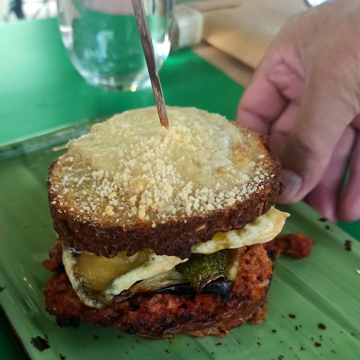 photo of Athens Vegan Burgers Moussaka shared by @annamiou on  05 Jul 2022 - review