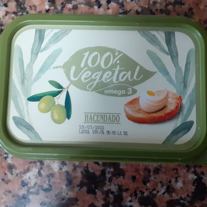 review photo of Hacendado Margarina Vegetal shared by @-iria- on 10 Jan 2022 - review