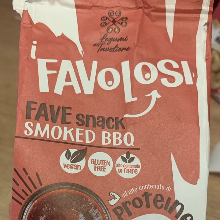 photo of Legumi del tavoliere Fave snack smoked bbq shared by @luliiii on  03 Aug 2022 - review