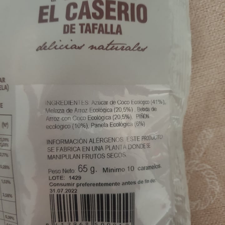 review photo of El caserio de tafalla Caramelos con piñones y panela shared by @absolent on 27 Nov 2021 - review