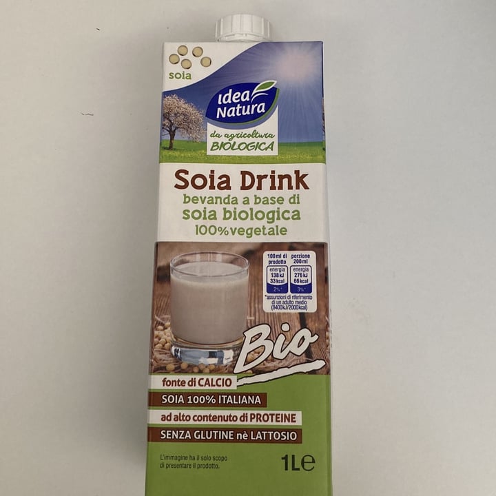 photo of idea natura soia drink shared by @flaviagarbuglia on  27 Nov 2021 - review