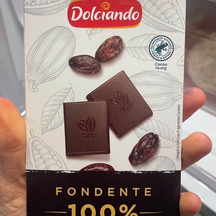 photo of Dolciando Fondente 100% cacao shared by @silviapo on  24 Mar 2022 - review
