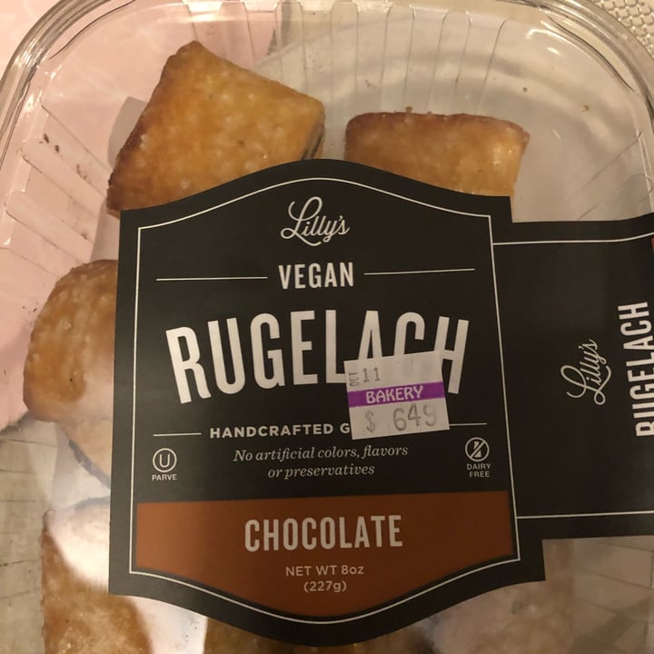 photo of Lilly's Baking Co Chocolate Rugelach shared by @catsarekids2 on  20 Oct 2022 - review